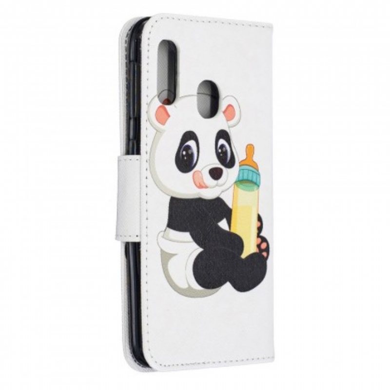 Folio Deksel Til Samsung Galaxy A20e Baby Panda