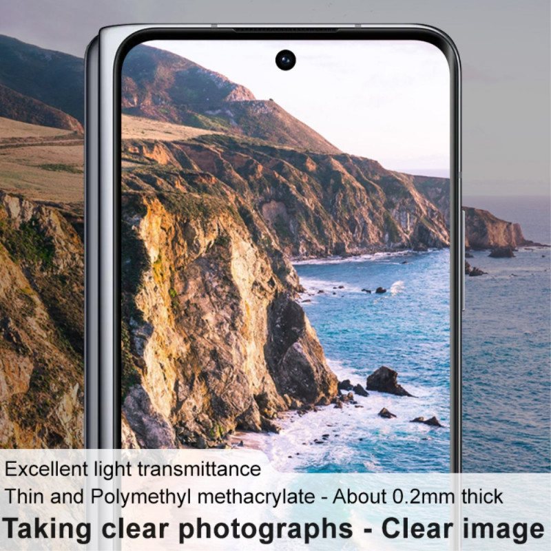 Beskyttende Herdet Glasslinse For Oppo Find N Imak