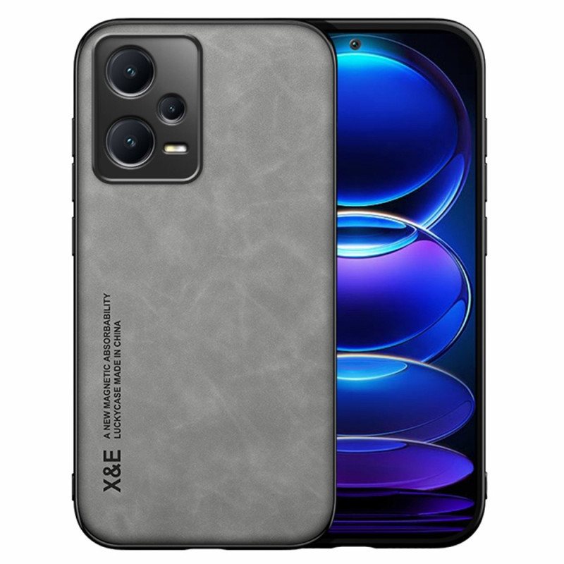 Mobildeksel Til Xiaomi Redmi Note 12 Pro Plus X&e Leather Effect Leather