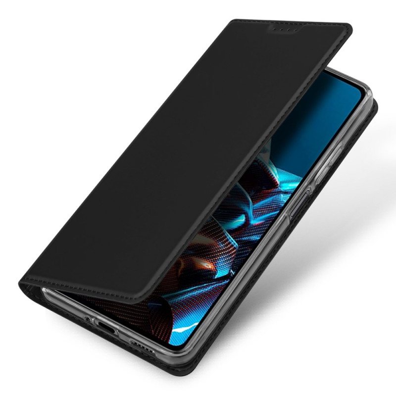 Beskyttelse Deksel Til Poco X5 Pro 5G Folio Deksel Skin Pro Dux Ducis