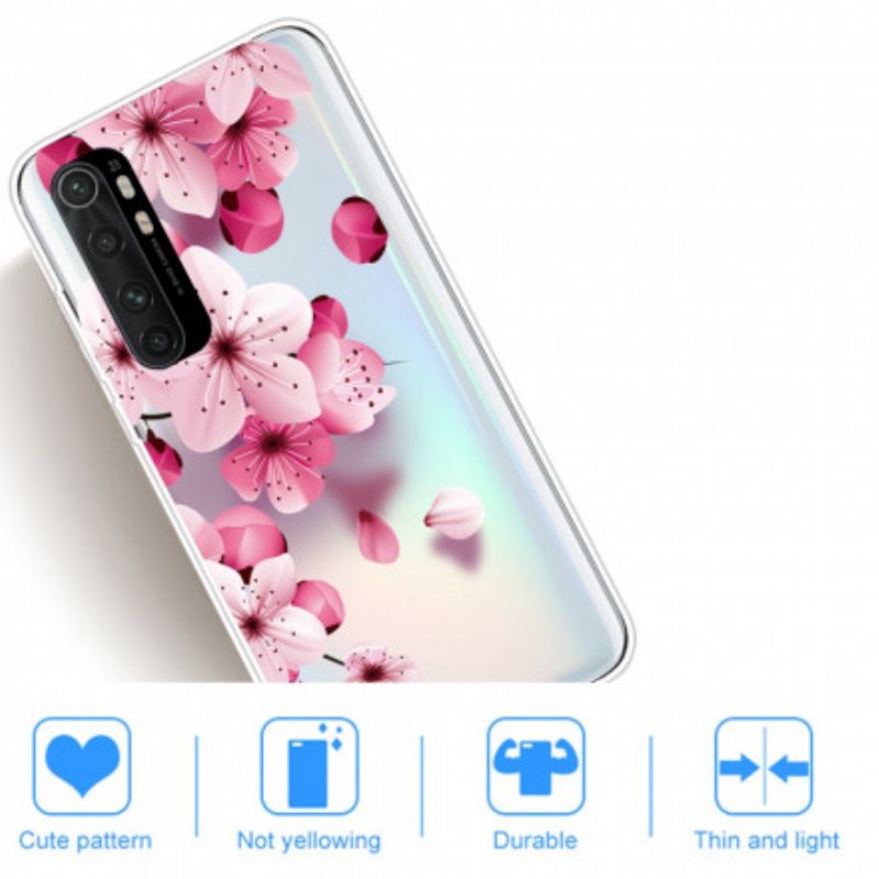 Deksel Til Xiaomi Mi Note 10 Lite Ren Rosa Blomst