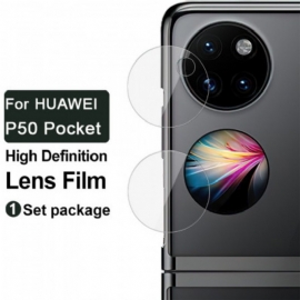 Beskyttende Herdet Glassobjektiv For Huawei P50 Pocket Imak