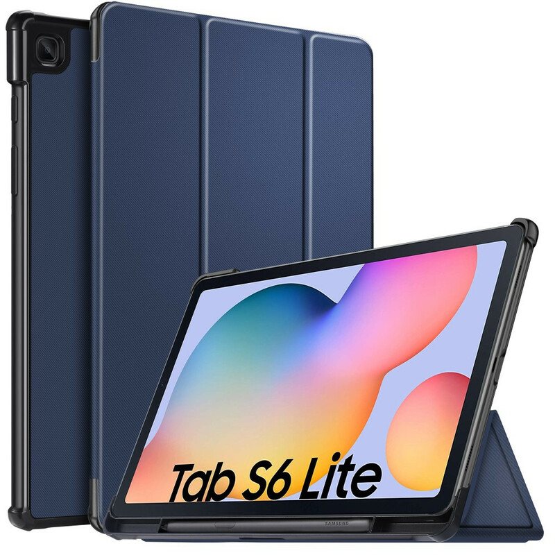 Beskyttelse Deksel Til Samsung Galaxy Tab S6 Lite Tri Fold Forsterkede Hjørner