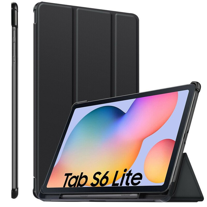 Beskyttelse Deksel Til Samsung Galaxy Tab S6 Lite Tri Fold Forsterkede Hjørner