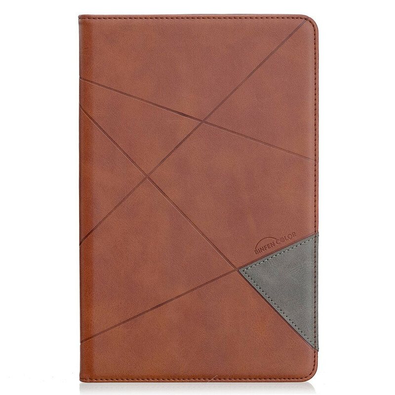 Etui Til Samsung Galaxy Tab S6 Lite Geometriskinneffekt