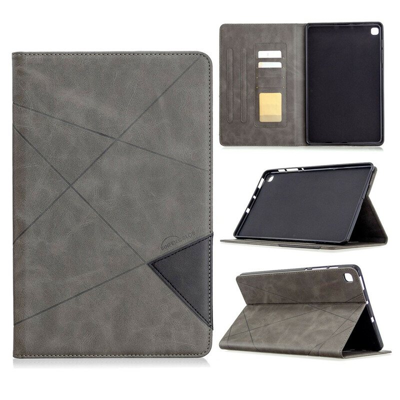 Etui Til Samsung Galaxy Tab S6 Lite Geometriskinneffekt