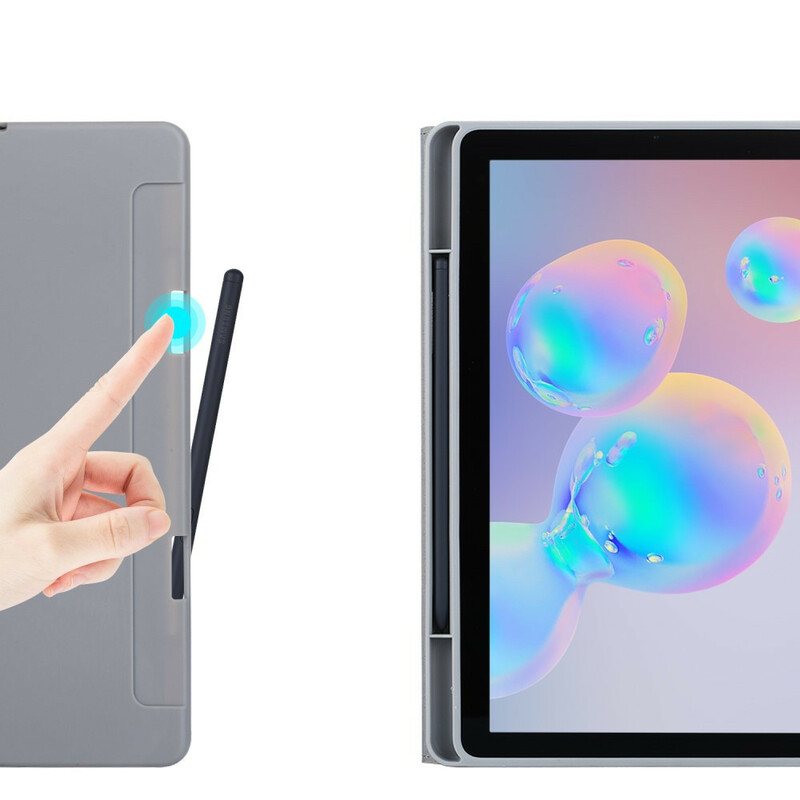 Etui Til Samsung Galaxy Tab S6 Lite Matt Kunstskinn