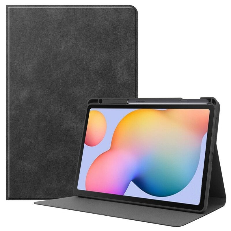 Etui Til Samsung Galaxy Tab S6 Lite Stylusholder I Skinneffekt