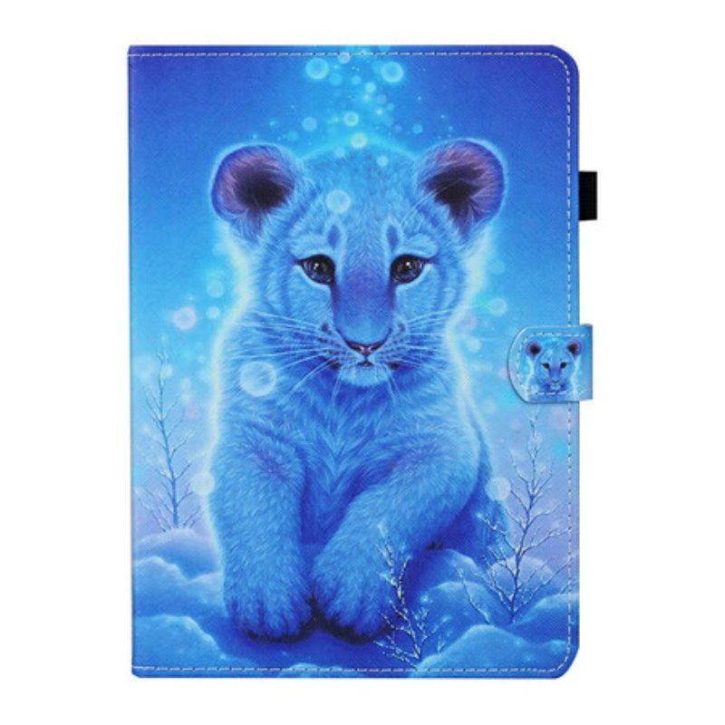 Folio Deksel Til Samsung Galaxy Tab S6 Lite Baby Tiger