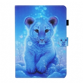 Folio Deksel Til Samsung Galaxy Tab S6 Lite Baby Tiger