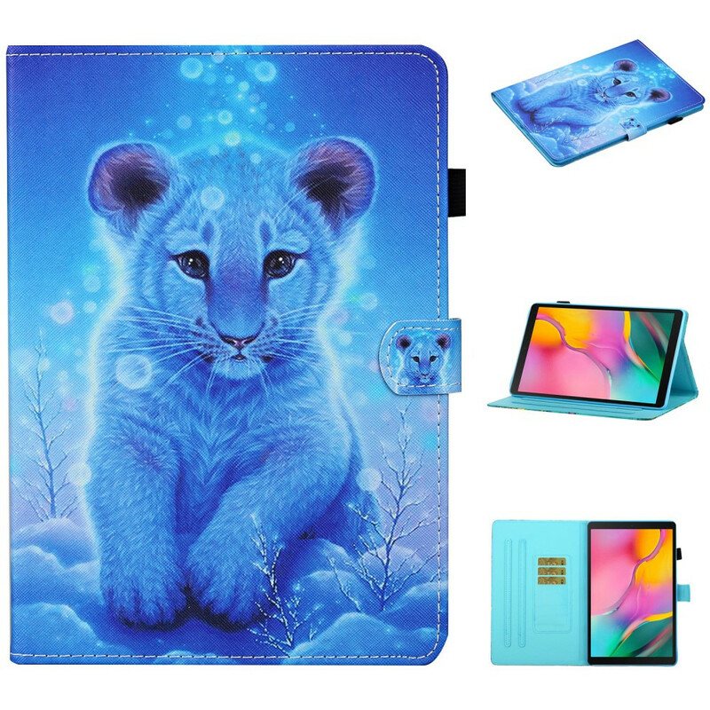 Folio Deksel Til Samsung Galaxy Tab S6 Lite Baby Tiger