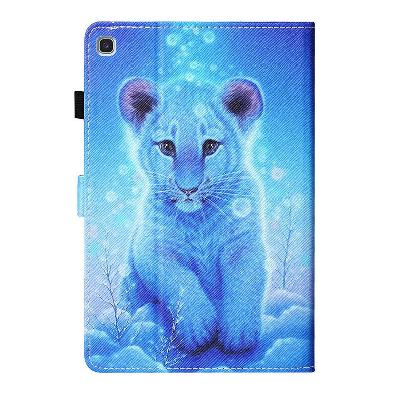 Folio Deksel Til Samsung Galaxy Tab S6 Lite Baby Tiger