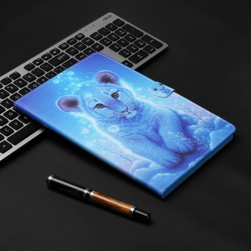 Folio Deksel Til Samsung Galaxy Tab S6 Lite Baby Tiger