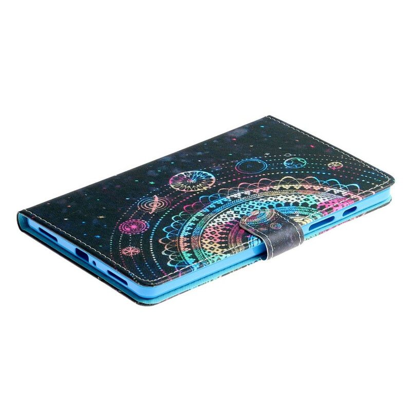 Folio Deksel Til Samsung Galaxy Tab S6 Lite Mandala-serien