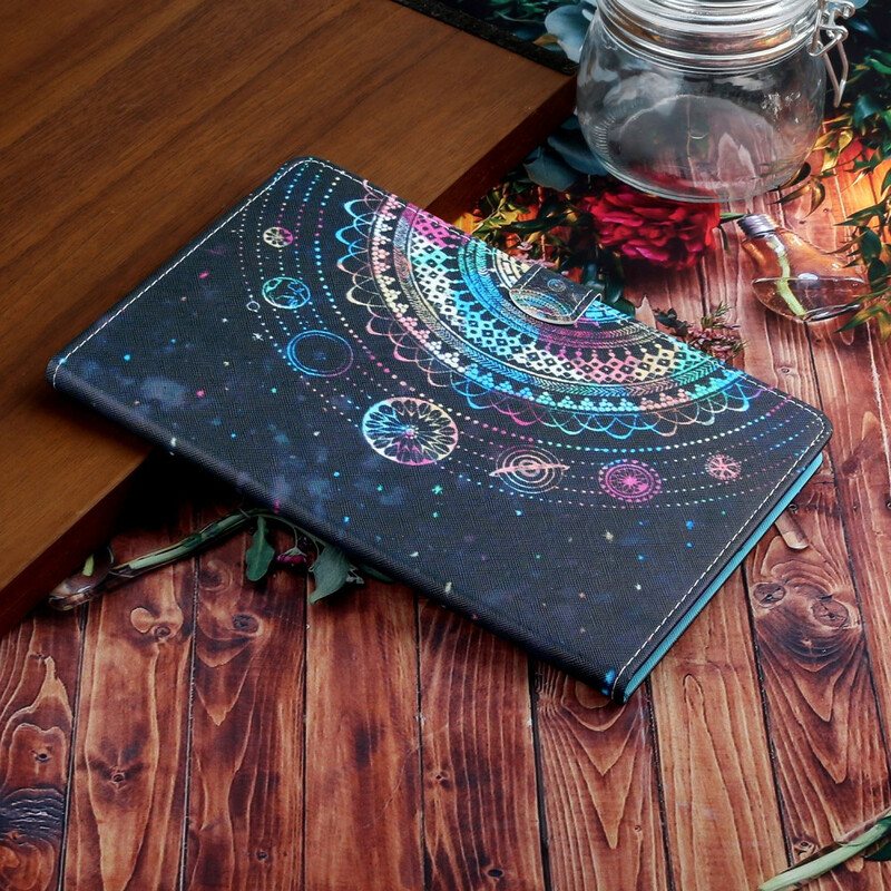 Folio Deksel Til Samsung Galaxy Tab S6 Lite Mandala-serien