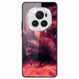 Deksel Honor Magic 6 Pro Mobildeksel Nebula Herdet Glass