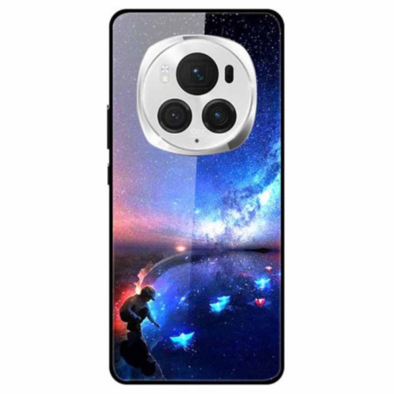 Deksel Honor Magic 6 Pro Star Talk Wish Herdet Glass