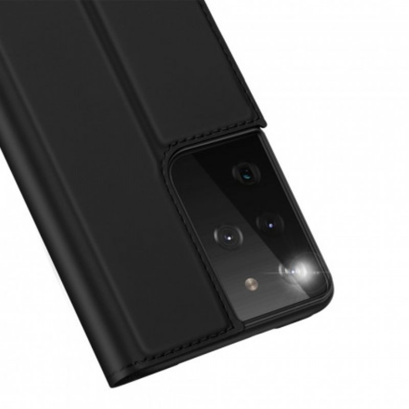 Beskyttelse Deksel Til Samsung Galaxy S21 Ultra 5G Folio Deksel Skin Pro Dux Ducis