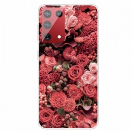 Deksel Til Samsung Galaxy S21 Ultra 5G Intense Blomster