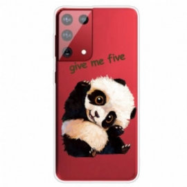 Deksel Til Samsung Galaxy S21 Ultra 5G Panda Gi Meg Fem