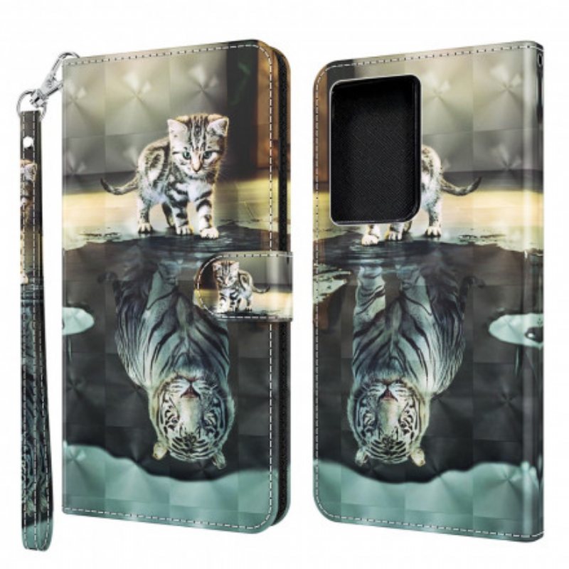 Folio Deksel Til Samsung Galaxy S21 Ultra 5G Ernest The Tiger