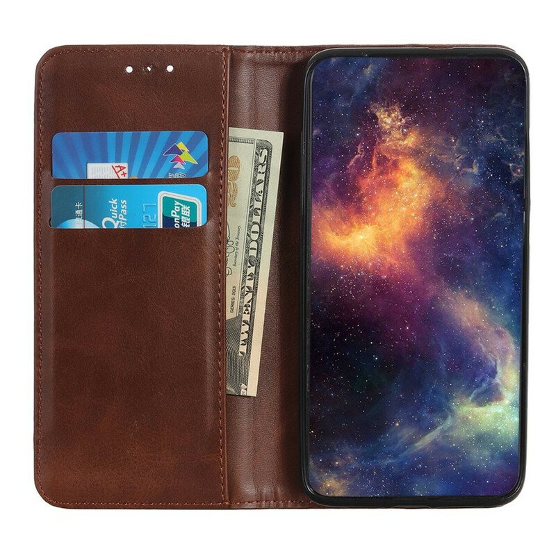 Beskyttelse Deksel Til Xiaomi Redmi Note 9S / 9 Pro Folio Deksel Elegance Split Leather