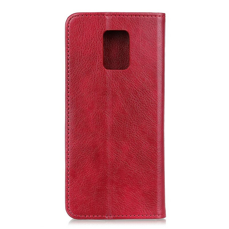 Beskyttelse Deksel Til Xiaomi Redmi Note 9S / 9 Pro Folio Deksel Elegance Split Leather