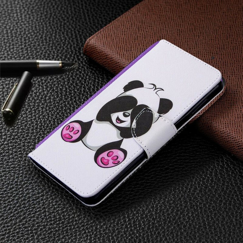 Folio Deksel Til Xiaomi Redmi Note 9S / 9 Pro Panda Moro