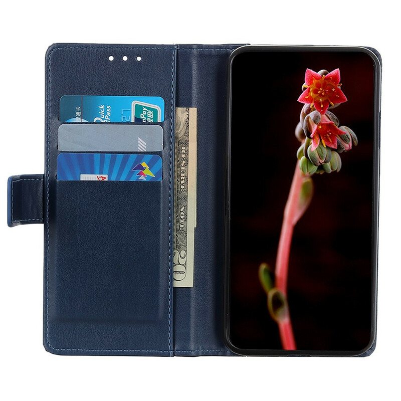 Folio Deksel Til Xiaomi Redmi Note 9S / 9 Pro Splitt Skinnstil