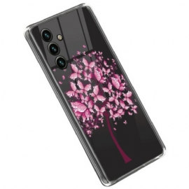 Deksel Til Samsung Galaxy A14 / A14 5G Sømløst Rosa Tre