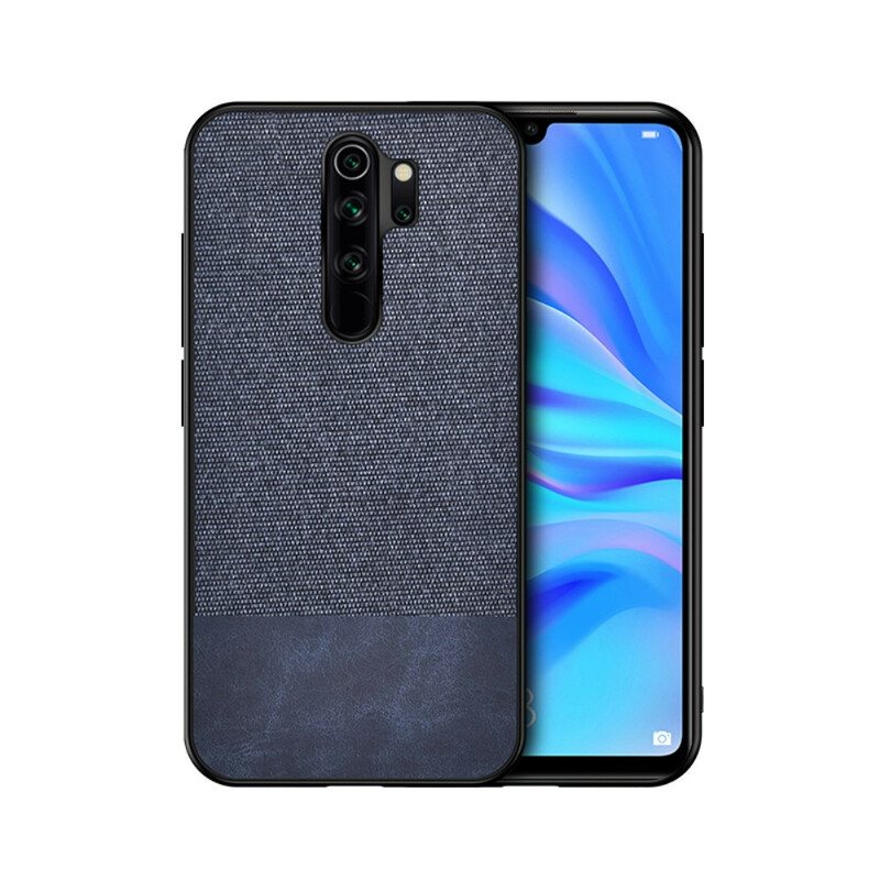 Deksel Til Xiaomi Redmi 9 Bi-tekstur Kunstskinn