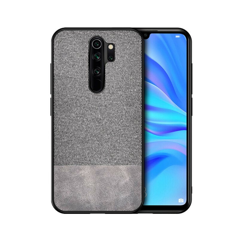 Deksel Til Xiaomi Redmi 9 Bi-tekstur Kunstskinn