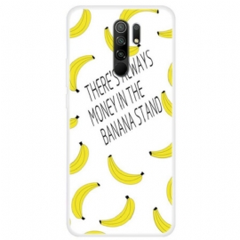 Deksel Til Xiaomi Redmi 9 Gjennomsiktige Bananpenger