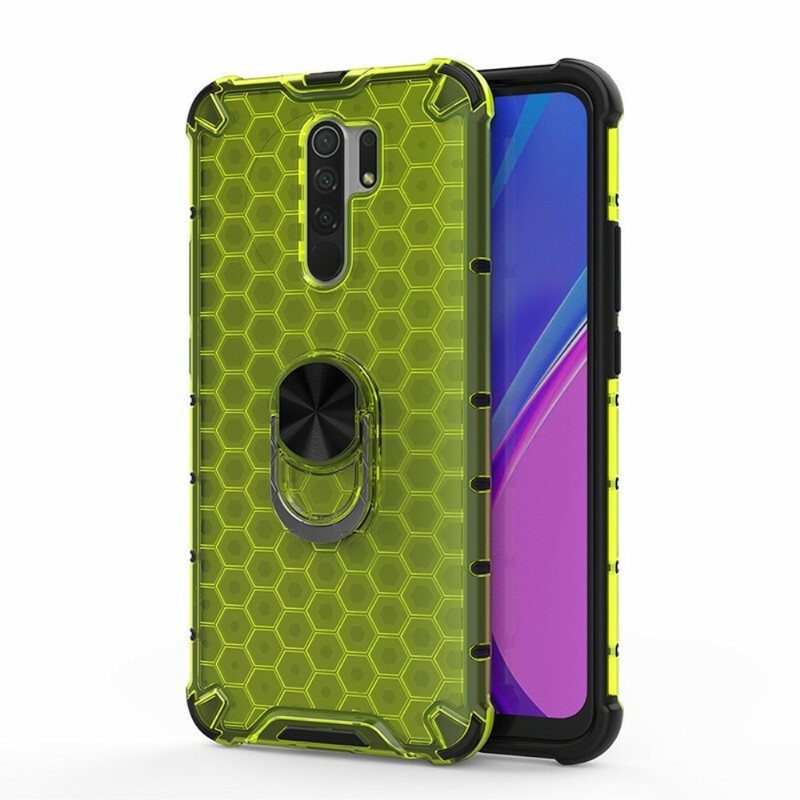 Deksel Til Xiaomi Redmi 9 Honeycomb Og Ring Style