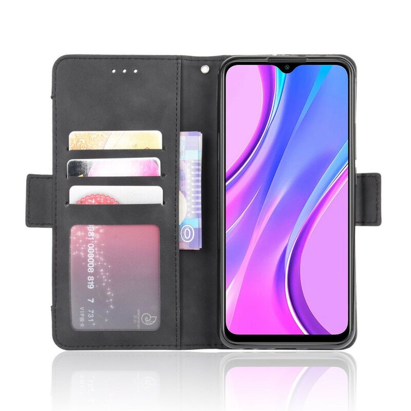 Folio Deksel Til Xiaomi Redmi 9 Multi-card Premier Class