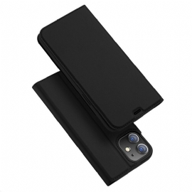 Beskyttelse Deksel Til iPhone 12 Mini Folio Deksel Skin Pro Series Dux Ducis