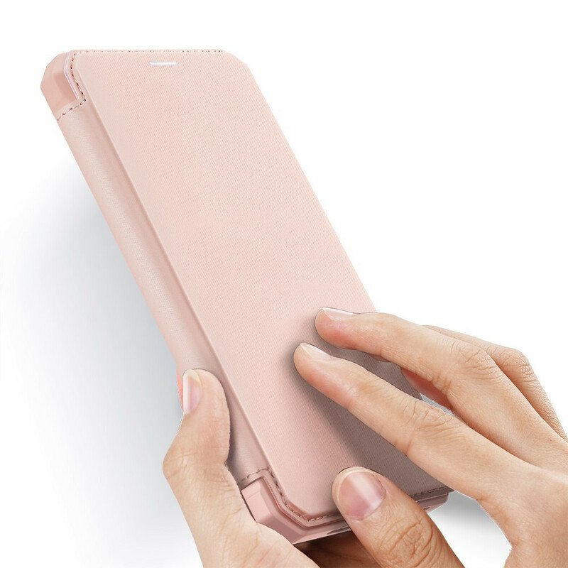 Beskyttelse Deksel Til iPhone 12 Mini Folio Deksel Skin X-serien Dux Ducis