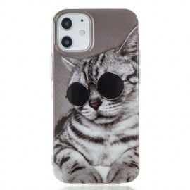 Deksel Til iPhone 12 Mini Inkognito-kattungen Min