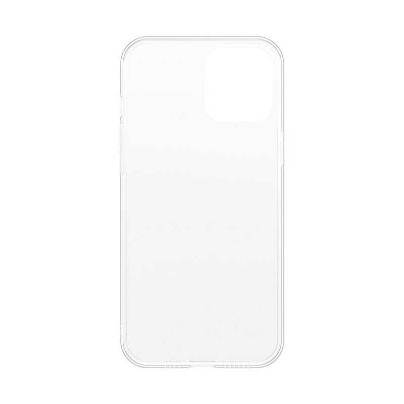 Deksel Til iPhone 12 Mini Silikon Med Baseus Herdet Glass