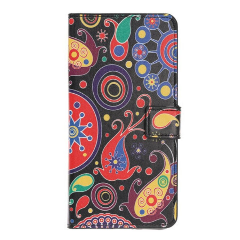 Folio Deksel Til iPhone 12 Mini Galaxy Design