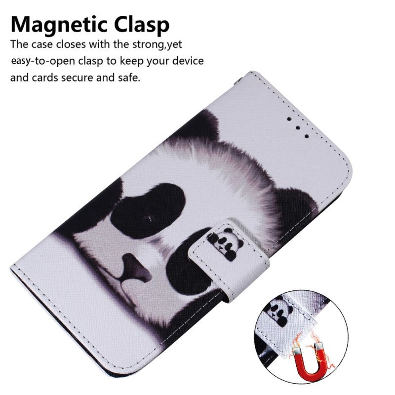 Folio Deksel Realme 12 / 12x 5g Panda