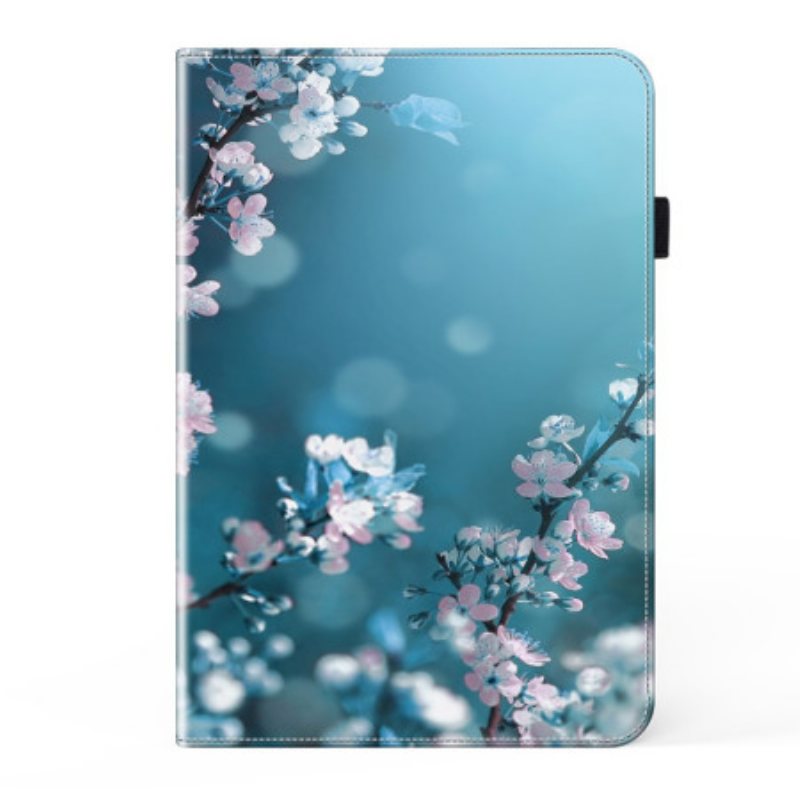 Etui Samsung Galaxy Tab S9 Fe Plus Plommeblomster