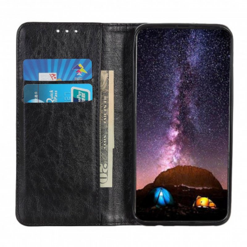 Beskyttelse Deksel Til Samsung Galaxy A22 5G Folio Deksel Stil Leather Elegance