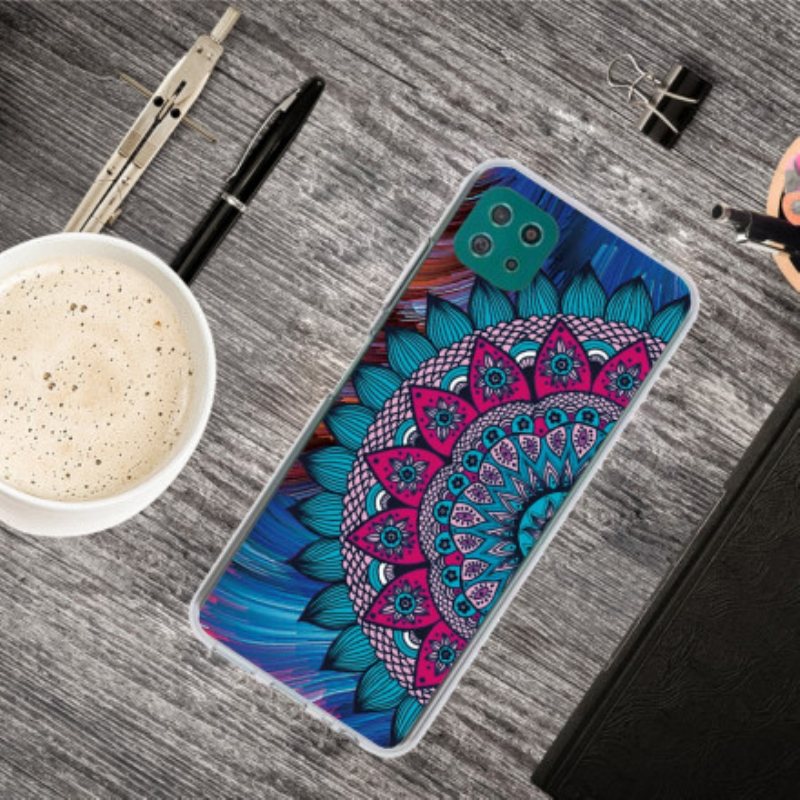 Deksel Til Samsung Galaxy A22 5G Fargerik Mandala