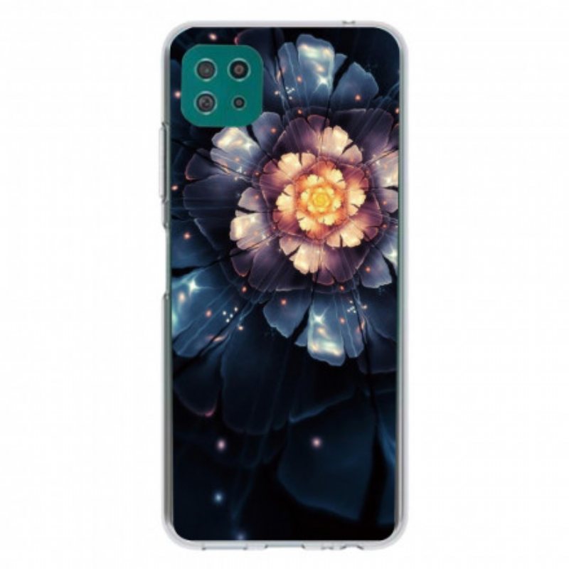 Deksel Til Samsung Galaxy A22 5G Fleksible Blomster