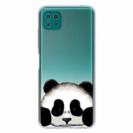 Deksel Til Samsung Galaxy A22 5G Sømløs Panda