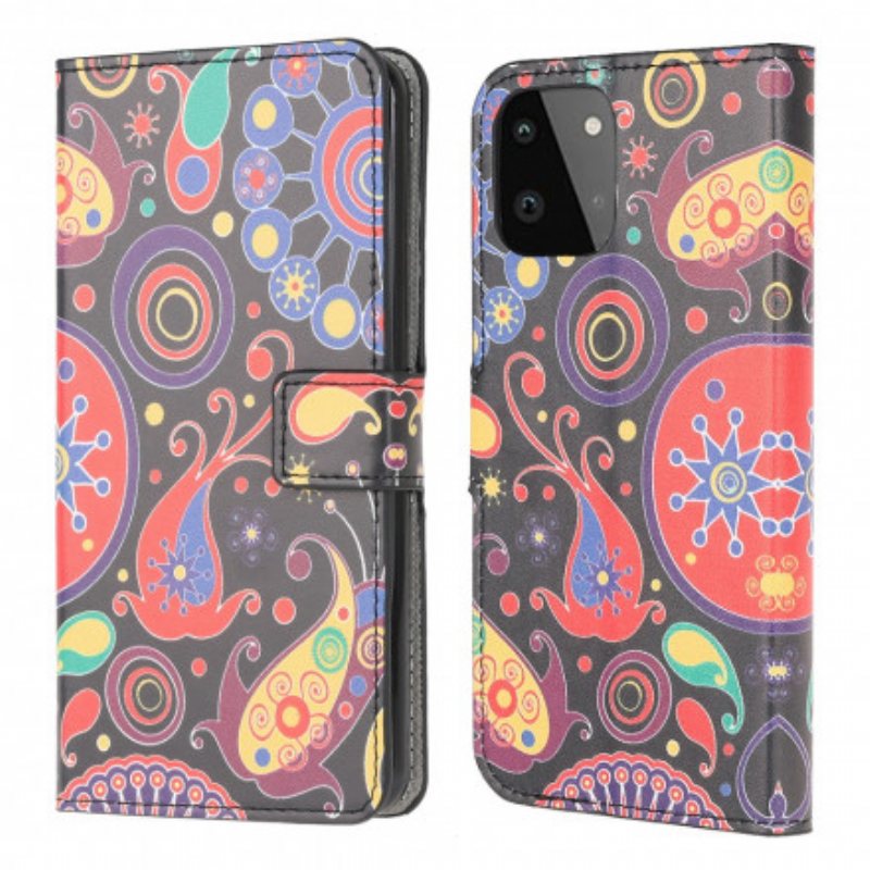 Folio Deksel Til Samsung Galaxy A22 5G Galaxy Design