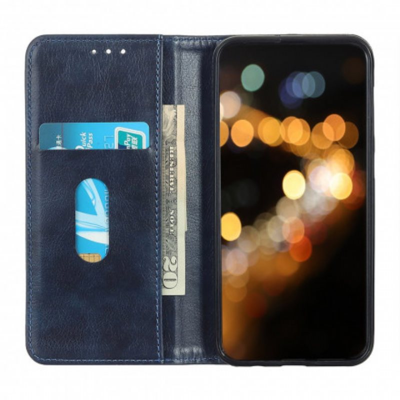 Beskyttelse Deksel Til OnePlus Nord CE 5G Folio Deksel Elegance Split Litchi Leather