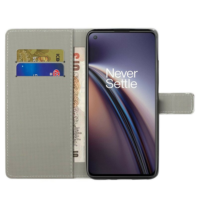 Folio Deksel Til OnePlus Nord CE 5G Englands Flagg