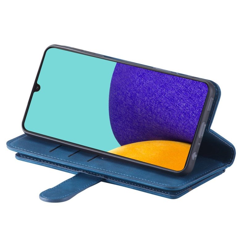 Folio Deksel Til Samsung Galaxy A23 5G Faux Leather 9 Casedance Kortholder